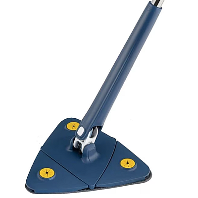Mop multifunctional pentru suprafete uscate si ude cap triunghiular rotativ Mop multifunctional pentru suprafete uscate si ude cap triunghiular rotativ