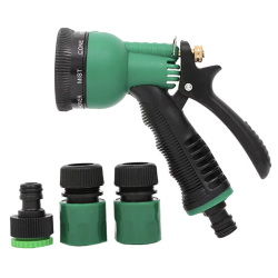 Cap stropire pentru furtun cu 3 mufe incluse metal si plastic Cap stropire pentru furtun cu 3 mufe incluse metal si plastic