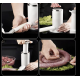 Masina manuala 2 in 1 pentru carnati si chiftele compacta usor de utilizat Masina manuala 2 in 1 pentru carnati si chiftele compacta usor de utilizat