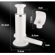 Masina manuala 2 in 1 pentru carnati si chiftele compacta usor de utilizat Masina manuala 2 in 1 pentru carnati si chiftele compacta usor de utilizat