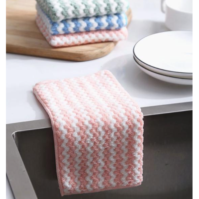 Set 5 prosoape de bucatarie 30 x 30 cm microfibra Set 5 prosoape de bucatarie 30 x 30 cm microfibra