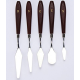 Set 5 Spatule profesionale pentru patiserie Set 5 Spatule profesionale pentru patiserie