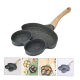 Tigaie antiaderenta cu 3 compartimente forma de broscuta Tigaie antiaderenta cu 3 compartimente forma de broscuta