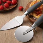 Set ustensile pentru pizza 2 piese otel inoxidabil Set ustensile pentru pizza 2 piese otel inoxidabil