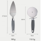 Set ustensile pentru pizza 2 piese otel inoxidabil Set ustensile pentru pizza 2 piese otel inoxidabil