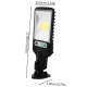 Mini proiector solar de gradina cu LED COB si senzor miscare OFF Mini proiector solar de gradina cu LED COB si senzor miscare OFF