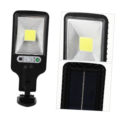 Mini proiector solar de gradina cu LED COB si senzor miscare OFF Mini proiector solar de gradina cu LED COB si senzor miscare OFF