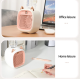 Ventilator portabil de birou cu incarcare USB si umidificare urechi pisica Ventilator portabil de birou cu incarcare USB si umidificare urechi pisica