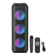 UB Boxa portabila Bluetooth de 3x8 inci ZQS 8303 cu microfon si telecomanda UB Boxa portabila Bluetooth de 3x8 inci ZQS 8303 cu microfon si telecomanda