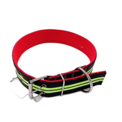 Zgarda (curea) pentru caini 60 cm fluorescenta POLICE DOG Zgarda (curea) pentru caini 60 cm fluorescenta POLICE DOG