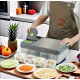 Set 6 in 1 pentru bucatarie Tocator si feliator multifunctional Set 6 in 1 pentru bucatarie Tocator si feliator multifunctional