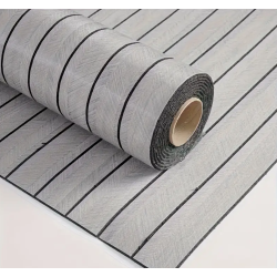 Tapet model riflaj lemn 3D GRI cu dungi 40 x 300cm Tapet model riflaj lemn 3D GRI cu dungi 40 x 300cm