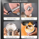 Spumator electric pentru lapte si dispozitiv pentru spalat pahare  Spumator electric pentru lapte si dispozitiv pentru spalat pahare
