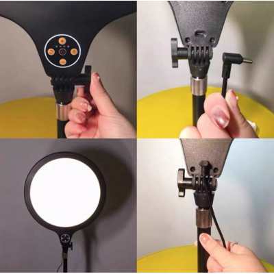 Lampa profesionala cu suport selfie Andowl Q T136