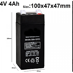 Acumulator Reincarcabil Plumb Acid 4V 4Ah Cantar Electronic 350KG MX941 Acumulator Reincarcabil Plumb Acid 4V 4Ah Cantar Electronic 350KG MX941