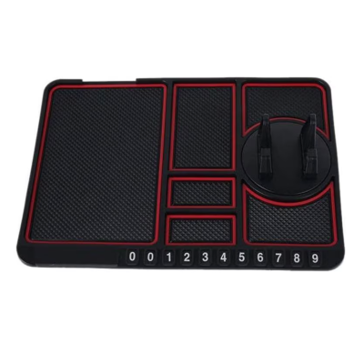 Suport telefon auto tip covoras antiderapant pad masina afisare numar telefon fixare pe bord Suport telefon auto tip covoras antiderapant pad masina afisare numar telefon fixare pe bord