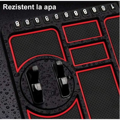 Suport telefon auto tip covoras antiderapant pad masina afisare numar telefon fixare pe bord Suport telefon auto tip covoras antiderapant pad masina afisare numar telefon fixare pe bord