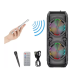 Boxa portabila ZQS8229W cu microfon putere 40W baterie 4500mAh LED 2x8inch Boxa portabila ZQS8229W cu microfon putere 40W baterie 4500mAh LED 2x8inch