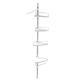 Etajera colt pentru baie si dus 4 rafturi inaltime reglabila montare pe colt pana la 320 cm Etajera colt pentru baie si dus 4 rafturi inaltime reglabila montare pe colt pana la 320 cm