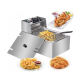 Friteuza electrica profesionala 6L putere 2500W carcasa din otel inoxidabi Friteuza electrica profesionala 6L putere 2500W carcasa din otel inoxidabi