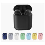 Casti Bluetooth Wireless i12 TWS Waterproof Touch Control 3D Sound colorate Casti Bluetooth Wireless i12 TWS Waterproof Touch Control 3D Sound colorate