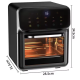 Friteuza electrica putere 1350W capacitate mare de 10 litri fara ulei automata Friteuza electrica putere 1350W capacitate mare de 10 litri fara ulei automata