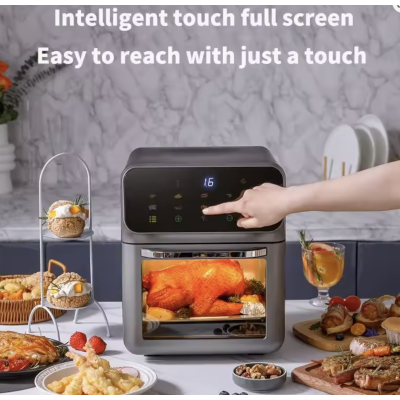Friteuza electrica putere 1350W capacitate mare de 10 litri fara ulei automata Friteuza electrica putere 1350W capacitate mare de 10 litri fara ulei automata