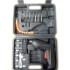 Trusa surubelnita electrica fara fir cu accesorii 1800mah maner ajustabil Trusa surubelnita electrica fara fir cu accesorii 1800mah maner ajustabil