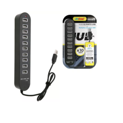 HUB extern 10 porturi USB conectare prin USB Q HU2148 HUB extern 10 porturi USB conectare prin USB Q HU2148