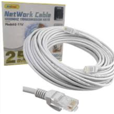 Cablu de retea internet 25m U/UTP Cat 5 Q T152 Andowl Cablu de retea internet 25m U/UTP Cat 5 Q T152 Andowl