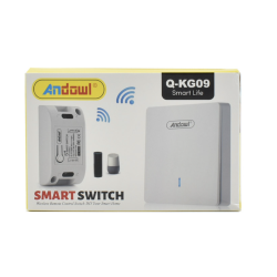 Intrerupator inteligent wireless pentru iluminat sau alimentare Andowl Q KG09 Intrerupator inteligent wireless pentru iluminat sau alimentare Andowl Q KG09
