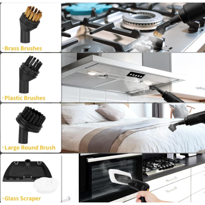 Aparat de curatat cu abur G068 maner reglabil pe 3 nivele rezervor 1600 ml pentru Igienizare degresare si spalare multisuprafete