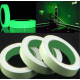 Set 2 Benzi fosforescente autoadezive rola 3 m lungime lumineaza verde