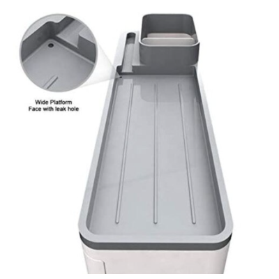 UB Suport Dispenser pasta de dinti cu 3 pahare magnetice 4 periute