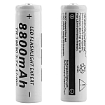 Set 2 Acumulatori ALBI Li-Ion Tip 18650 8800 mAh 3.7V terminal cu varf Set 2 Acumulatori ALBI Li-Ion Tip 18650 8800 mAh 3.7V terminal cu varf
