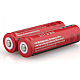 Set 2 Acumulatori UltraFire 18650 4200 mAh 3.7V ROSII