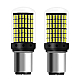 Set 2 Becuri LED ALB cu anulator CANBUS PY21W (Marsarier)