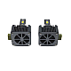 Set 2 Becuri D3s Auto LED 6500k 110W/Set Canbus Carcasa Neagra