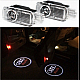 Set 2 Holograme LED cu LOGO AUDI pentru Portiere