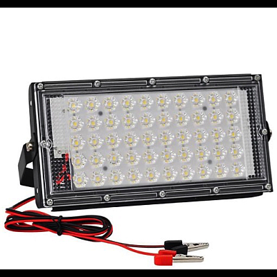 Set 2 Lampa Lucru 12v 50W 50 LED SMD Clesti CaiCai Proiector AUTO