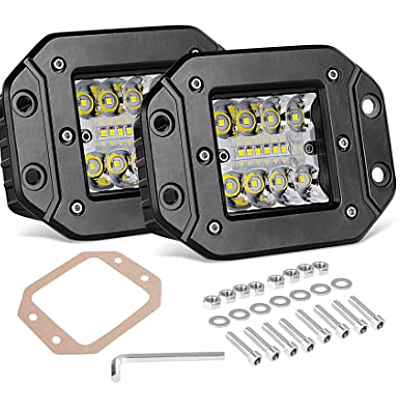 Set 2 Proiector auto 48W 4/6/4 LED 3 randuri 12/24v