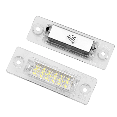 Set 2X Lampi numar LED pentru VW Touran Caddy Golf Plus Passat Transporter Skoda Superb