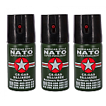 Set 3 Spray NATO Paralizant de Buzunar