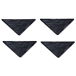 Set 4 Triunghiuri Anti Alunecare  Auto Adezive  pentru Fixare Covor  16cm