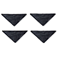 Set 4 Triunghiuri Anti Alunecare  Auto Adezive  pentru Fixare Covor  16cm