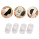 Set 4 rotite pivotante cu adeziv de lipit cu bila din plastic Set 4 rotite pivotante cu adeziv de lipit cu bila din plastic