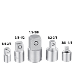 Set 5 Adaptoare CROMATE 1/2  1/4  3/4  3/8  Set 5 Adaptoare CROMATE 1/2  1/4  3/4  3/8