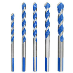 Set 5 burghie pentru placi de ceramica  caramida  faianta beton 6-12 MM LL-105010 Set 5 burghie pentru placi de ceramica  caramida  faianta beton 6-12 MM LL-105010