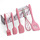 Set 5 ustensile bucatarie din silicon ROZ