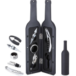 Set cadou in forma de STICLA cu  5 accesorii pentru vin cu 6 piese 32 cm LY Set cadou in forma de STICLA cu  5 accesorii pentru vin cu 6 piese 32 cm LY